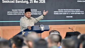 Kumpulkan Calon Jenderal di Bandung, Prabowo Beri Instruksi Strategis dalam Taklimatnya
