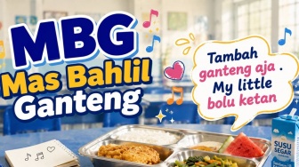 Lagu 'MBG Mas Bahlil Ganteng' Ciptaan Siapa? Video Aslinya Ditonton 13 Juta Kali