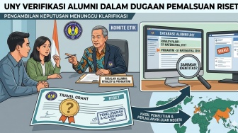Skandal Riset Palsu Demi Travel Grant, UNY Benarkan Rivaldy dan Prihantini Adalah Alumni