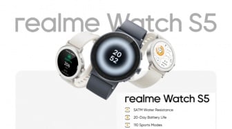 Realme Watch S5 Resmi Meluncur, Smartwatch Premium dengan Layar AMOLED dan Baterai Tahan 20 Hari