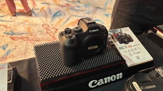 Canon EOS R6 V Resmi di Indonesia, Kamera Full-Frame 7K Open Gate untuk Kreator Konten Modern