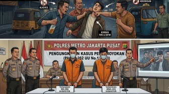 Niat Baik Berujung Petaka! Melerai Cekcok Sopir Taksi, Pemuda di Kemayoran Malah Dikeroyok Pemabuk