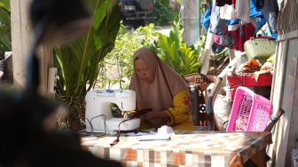 Dulu Identik dengan Lokalisasi, Kini PTBA Dorong Harapan Baru lewat Mesin Jahit