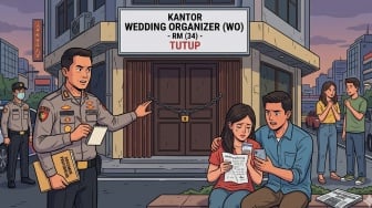 Tabungan Nikah Rp83 Juta Ludes! Pemilik WO Jaktim Diburu Polisi Usai Tipu Calon Manten