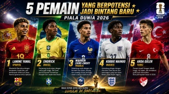 Masuk Akal? Ini 5 Pemain yang Berpotensi Jadi Bintang Baru Piala Dunia 2026
