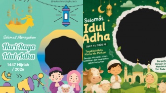 25 Link Twibbon Idul Adha 2026 Desain Menarik dan Lucu untuk Anak-anak, Gratis Siap Pakai!