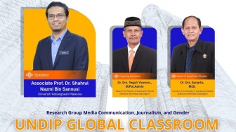 UNDIP Global Classroom Bahas Transformasi Budaya Newsroom di Era Digital