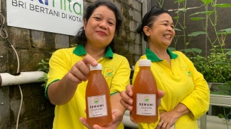 Cerita Minuman Herbal KWT Mentari yang Jadi Jamuan di Pesta Pernikahan Anak Jokowi
