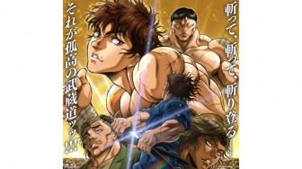 Anime Baki-Dou Part 2 Umumkan Tayang 18 Juni, Duel Musashi Makin Brutal