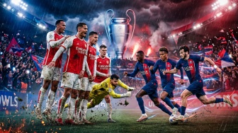 Final Liga Champions: PSG Menggila di Depan, Arsenal Tak Tergoyahkan di Belakang