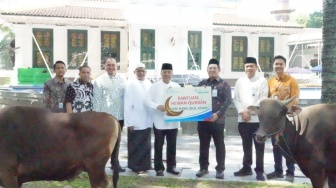 Bank Sumsel Babel Tebar Berkah Idul Adha, Salurkan Hewan Kurban untuk Masyarakat Sumsel dan Babel