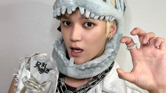 Kalahkan ITZY, Taeyong NCT Raih Trofi Pertama Music Show Lewat Lagu WYLD