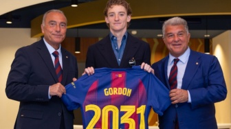 Ditebus Rp1,49 T, Anthony Gordon: Sejak Balita Saya Ingin Main untuk Barcelona