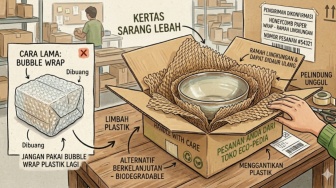 Alternatif Bubble Wrap, Bisakah Honeycomb Paper Wrap Menyelamatkan Masa Depan Belanja Online?
