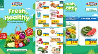 Promo Indomaret Fresh 1-15 Juni 2026: Diskon Susu, Buah, Sayur hingga Tempe Hemat 40%