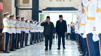 Penghormatan Terakhir Presiden Prabowo untuk Mantan Menhan Ryamizard