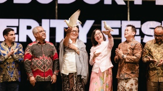 Dihadiri Wamen Ekraf, Borobudur Peace & Prosperity Festival Gaungkan Persatuan Lintas Budaya