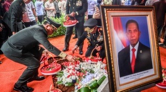 Melayat ke Cikeas, Jenderal Maruli Kenang Ryamizard Ryacudu Sebagai Guru Terbaik
