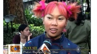 Pernah Ditolak Paspampres Masuk Istana, Penampilan Nyentrik Inayah Wahid Saat Remaja Bikin Kaget