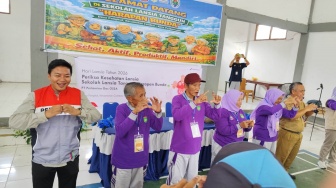 Puluhan Lansia di Prabumulih Dapat Layanan Kesehatan Gratis, Menjaga Tetap Sehat di Usia Senja