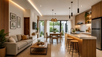 Inspirasi Desain Rumah 6x10 yang Nyaman dan Terasa Lebih Luas