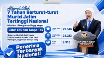 Tujuh Tahun Jawa Timur Jadi Pabrik Mahasiswa PTN Terbesar di Indonesia