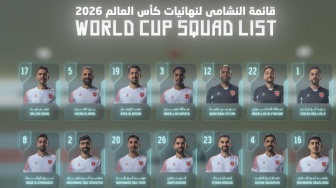 Timnas Yordania di Piala Dunia 2026, Mousa Al Tamari Memimpin, Yazan Al Naimat Resmi Absen
