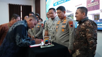 Polresta Solo Rangkul Seluruh Elemen Silat Soloraya Jaga Keamanan Jelang Pengesahan