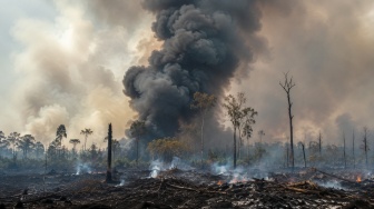 Kebakaran Lahan di Nagan Raya Aceh Meluas hingga 60 Hektare