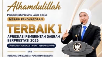 Raih Penghargaan Kemendagri, Gubernur Khofifah: Hasil Sinergi Semua Elemen