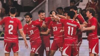 Hasil Timnas Indonesia vs Oman di Babak I: Garuda Unggul 2-0 Lewat Gol Hubner dan Ole Romeny
