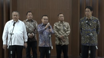 Dasco Pagi-pagi Kumpulkan Menkeu Purbaya dan Gubernur BI di DPR, Evaluasi Ekonomi