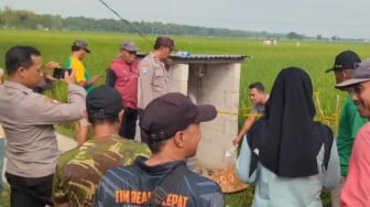 Petani Magetan Terbujur Kaku di Pematang Sawah Tersengat Listrik Pompa Air