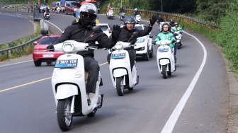 Motor Listrik Yadea Tempuh Ratusan Kilometer Dalam Sekali Cas dengan Rute Bandung - Bogor
