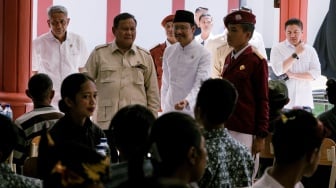 Kunjungi SRMP 17 Tabanan, Ini Pesan Presiden Prabowo