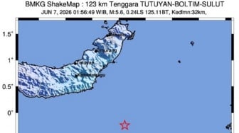 Dini Hari Mencekam, Gempa Magnitudo 5,7 Guncang Sulawesi Utara, Cek Dampak dan Statusnya