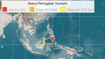 Tsunami Fase Pertama Hantam Sulawesi Usai Gempa M 7,7, BMKG Tegaskan Bukan dari Zona Megathrust!