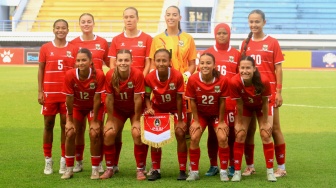 Unggul Cuma Semenit, Kemenangan Timnas Putri Indonesia Digagalkan Kamboja di Arcamanik