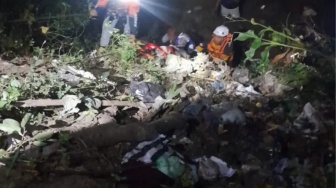 Misteri Pesepeda Tanpa Nama Terjun ke Sungai Brangkal Mojokerto, Nyawa Selamat Usai Evakuasi
