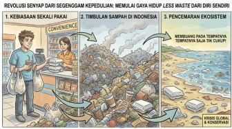 Ubah Kebiasaan Untuk Selamatkan Bumi: Mulai Less Waste dari Diri Sendiri