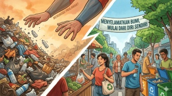 Menyelamatkan Bumi Tanpa Menunggu Pahlawan: 'Less Waste' dari Diri Sendiri