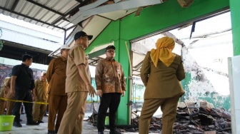 Mas Dhito Bakal Rehab Puskesmas Tiron Pasca Kebakaran