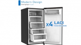3 Freezer Kulkas ASI Bebas Bunga Es Terbaik, Hemat Tempat dan Listrik