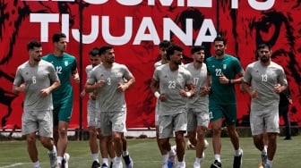 Aura Tegang Warnai Latihan Terbuka Timnas Iran di Tijuana, Ada Apa?