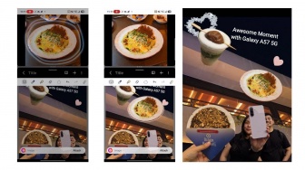 Cara Bikin Scrapbook Digital Estetik di Galaxy A57 5G, Cukup Pakai Multi Window dan Drag & Drop