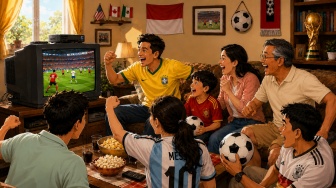 Masih Pakai TV Analog atau Tabung? Ini Cara Nonton Piala Dunia 2026 Gratis Gambar Jernih
