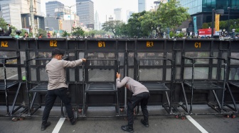 Kenapa Polisi 'Ngotot' Larang Mahasiswa Demo di Kawasan Bundaran HI?