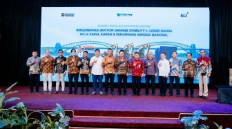 PT Biro Klasifikasi Indonesia (Persero) atau BKI menggelar sosialisasi bertajuk Sinergi Regulasi dan Keselamatan: Implementasi Bottom Damage Stability & Dasar Ganda pada Kapal Kargo dan Penumpang Armada Nasional. Kegiatan berlangsung di ASTON Samarinda Hotel & Convention Center, Samarinda, Senin (8/6/2026). [ho]