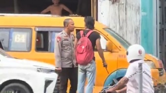 Viral 'Rayap Besi' di Medan Nekat Tantang Polisi Duel, Tak Terima Ditegur Curi Kabel