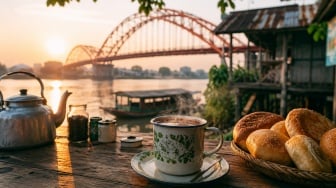 Masak Tepi Sungai 2026 Digelar di Kampung Perigi, Mengungkap Budaya Kopi Palembang